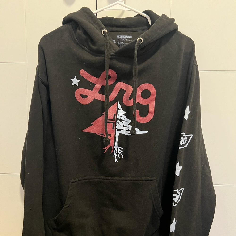 Men’s Black LRG logo Hoodie